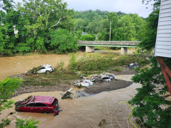 Slideshow: More images from flooding that devastated parts of Ohio County